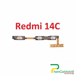 Dây Nút Nguồn Âm Lượng Xiaomi Redmi 14C Power On off + Volume Key Flex Cable